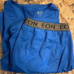 ⭐️(2/$30) Eon Royal Blue Scrub Set
